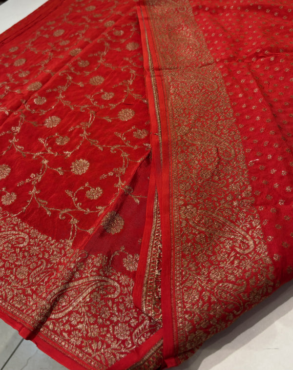 Pure Banarasi silk saree -