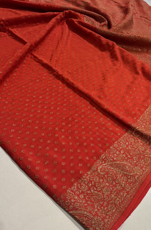 Pure Banarasi silk saree -