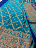 Semi Banarasi silk saree