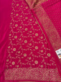 Pure Banarasi Silk Saree - Pink