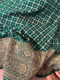 Pure Banarasi Silk Saree - Peach