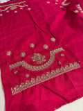 Cocktail Party Wear Designer Saree - Green