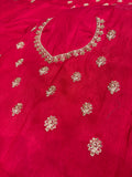 Cocktail Party Wear Designer Saree - Green