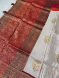 Minakari Rankart Crape Silk Saree
