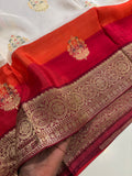 Minakari Rankart Crape Silk Saree