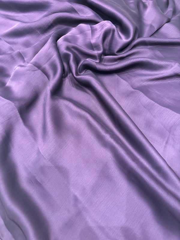 Designer Party Wear Chiffon Saree - Purple