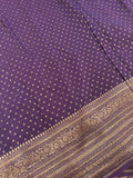Semi Banarasi Silk saree - Yellow
