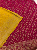 Pure Banarasi Silk Saree -Yellow