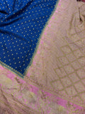Pure Banarasi Silk Saree -Blue