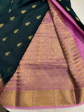 Pure Mysore Silk Saree - Green