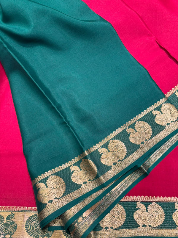 Pure Mysore Silk Saree - Red