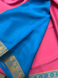 Pure Mysore Silk Saree -Pink