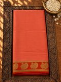 Pure Mysore Silk Saree - peach
