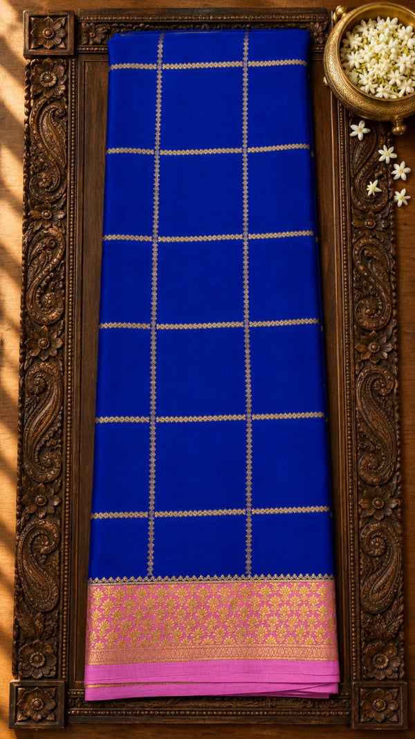 Pure Mysore silk saree